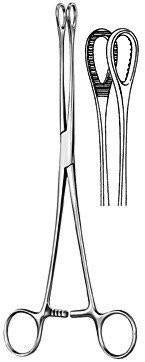 Foerster Sponge Forceps 9.5" Serrated-Instruments-Birth Supplies Canada