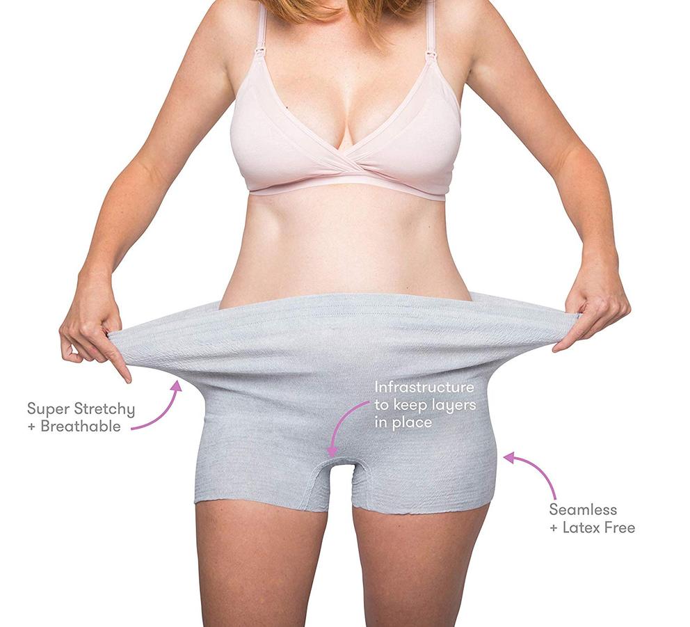 Frida Mom Boyshort Disposable Postpartum Underwear | Soft, Mesh - Free Briefs - Buy Medical Supplies Online Canada