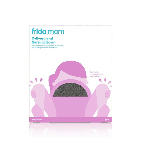 Frida Mom Delivery and Nursing Gown-Postpartum-Birth Supplies Canada