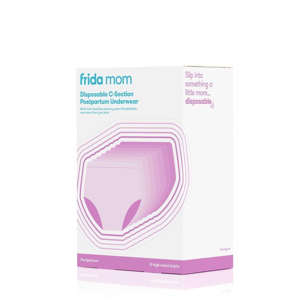 Frida Mom High - Waist Disposable Postpartum Underwear | C - Section Recovery Briefs - Buy Medical Supplies Online Canada
