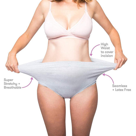 Frida Mom High - Waist Disposable Postpartum Underwear | C - Section Recovery Briefs - Buy Medical Supplies Online Canada