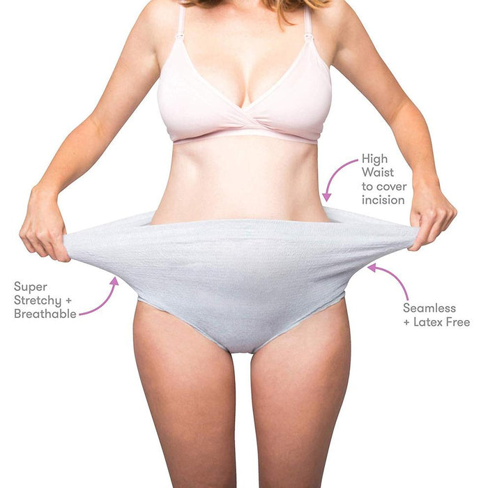 Frida Mom High-Waist Disposable Postpartum Underwear | C-Section Recovery Briefs