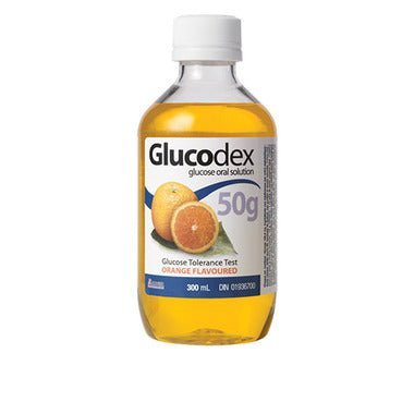 GlucoDex Glucose Oral Solution – 50g Orange Flavour for OGTT - Buy Medical Supplies Online Canada