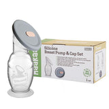 Haakaa Silicone Breast Pump & Cap Set | Manual Breastfeeding Pump - Buy Medical Supplies Online Canada