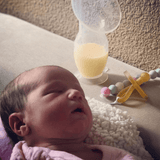 Haakaa Silicone Breast Pump with Base | 100ml Portable Breastfeeding Pump - Buy Medical Supplies Online Canada