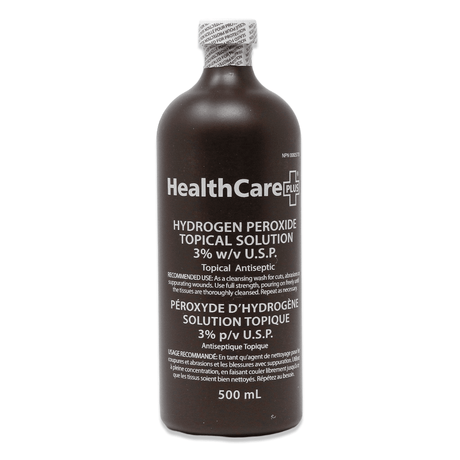 Hydrogen Peroxide 3% Solution – Antiseptic Wound Cleanser - Buy Medical Supplies Online Canada