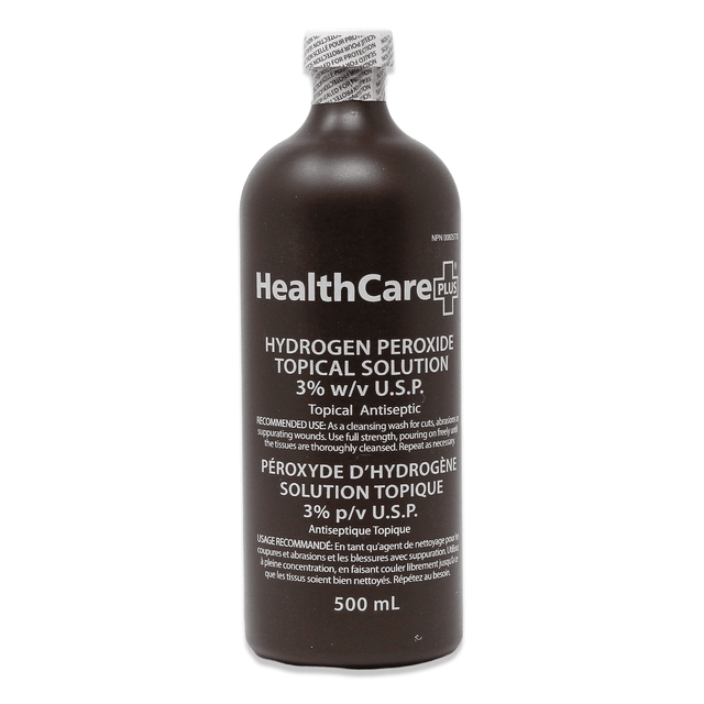 Hydrogen Peroxide 3% Solution – Antiseptic Wound Cleanser - Buy Medical Supplies Online Canada