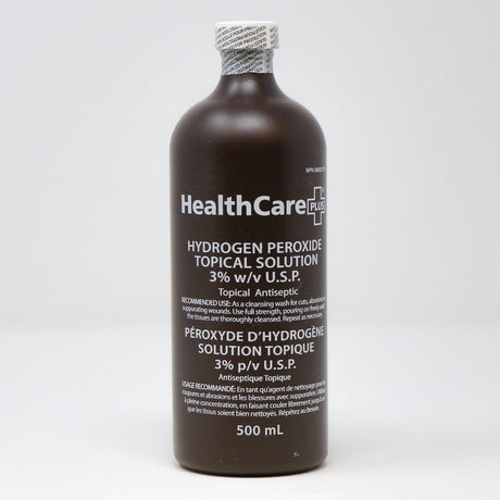 Hydrogen Peroxide 3% Solution – Antiseptic Wound Cleanser - Buy Medical Supplies Online Canada