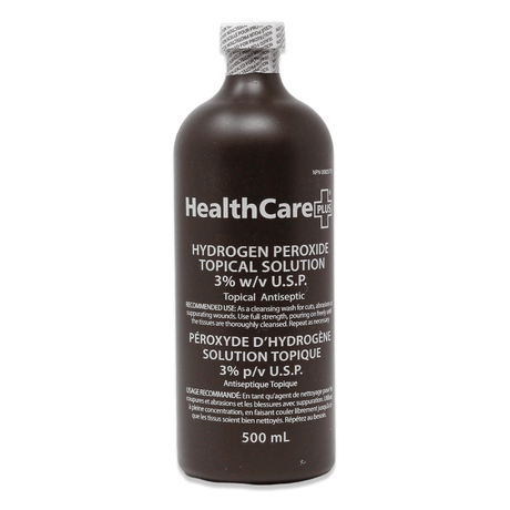 Hydrogen Peroxide 3% Solution – Antiseptic Wound Cleanser - Buy Medical Supplies Online Canada