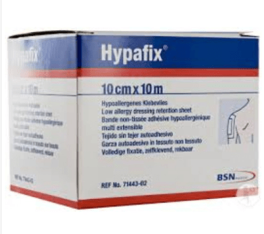 Hypafix Conformable Adhesive Retention Tape – Latex - Free Dressing Fixation (10m) - Buy Medical Supplies Online Canada