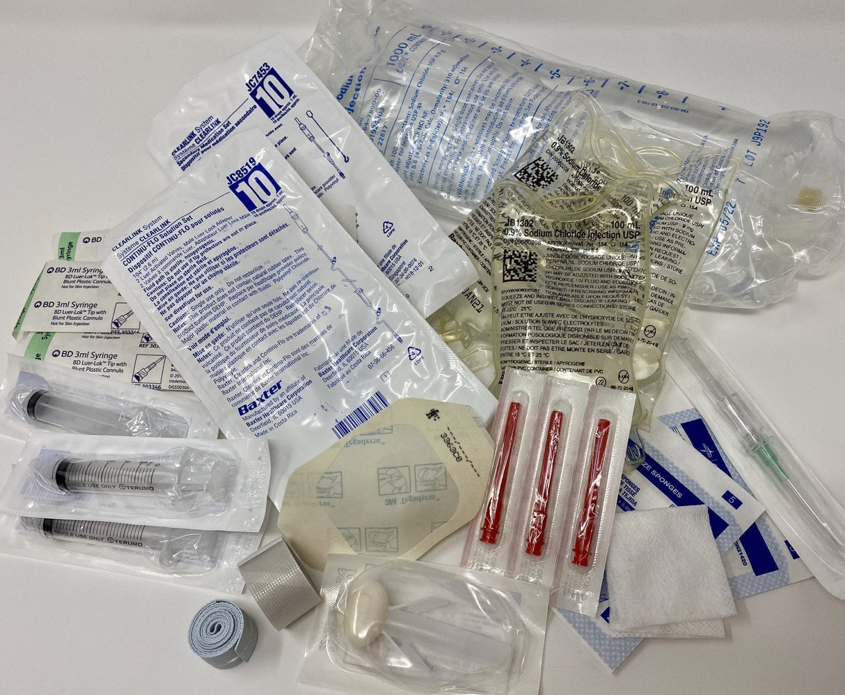 IV Kit – Complete Set for IV Administration - Buy Medical Supplies Online Canada