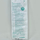 IV Gravity Admin Sets Needle-Free, 15drops/mL, 93" | Braun-Medical Devices-Birth Supplies Canada