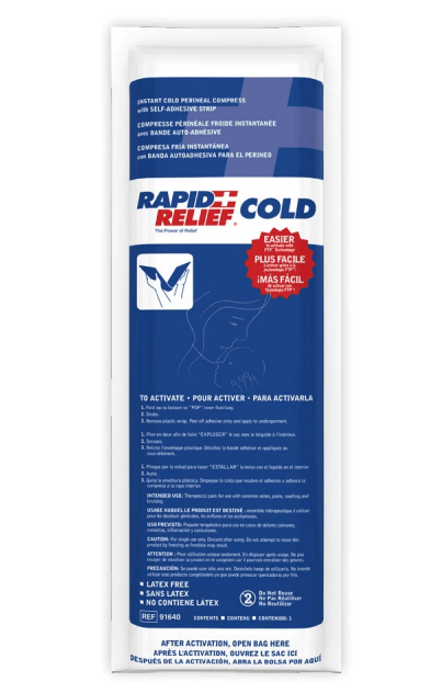 Instant Cold Perineal Compress-Postpartum Supplies-Birth Supplies Canada