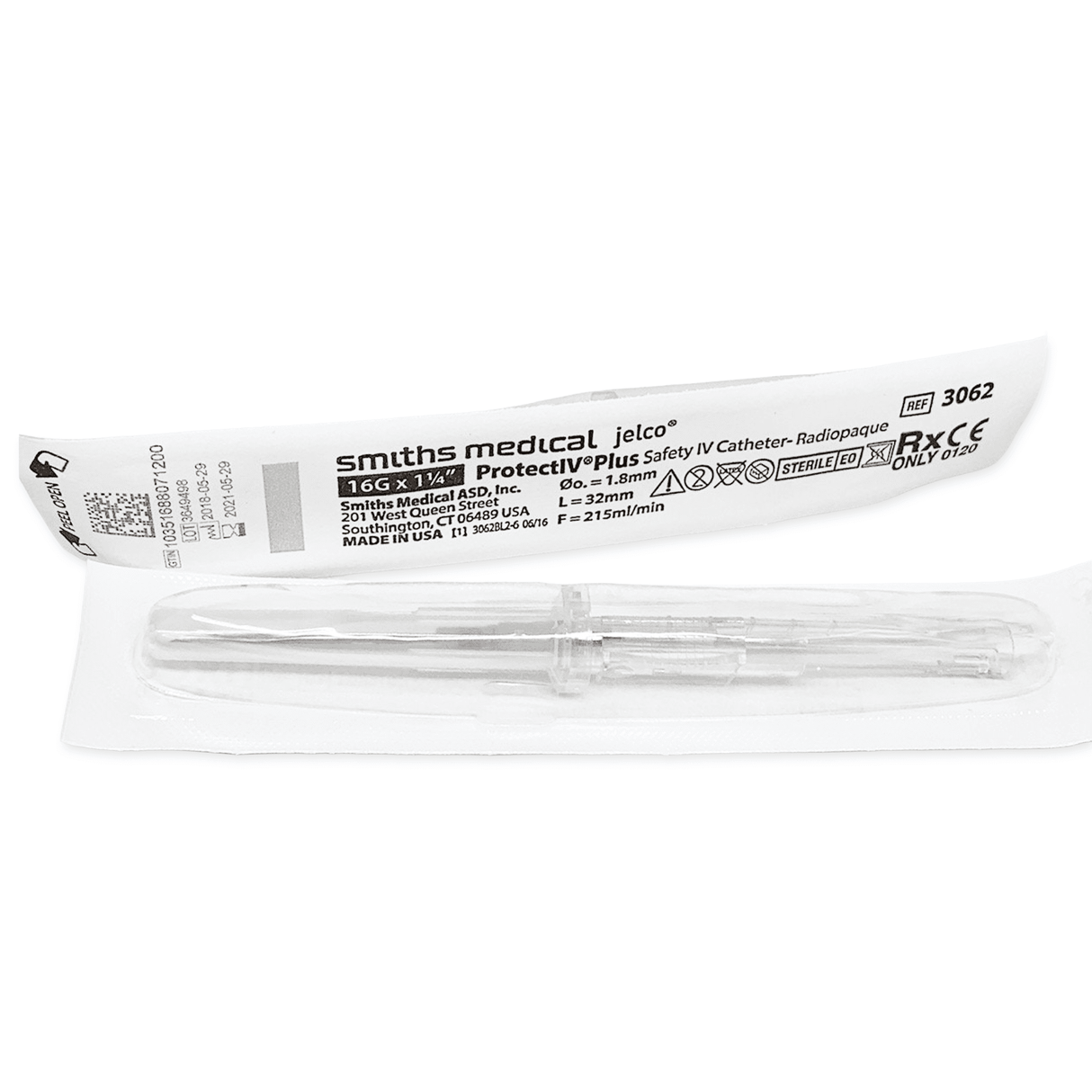 Jelco ProtectIV Plus Safety IV Catheters - Buy Medical Supplies Online Canada