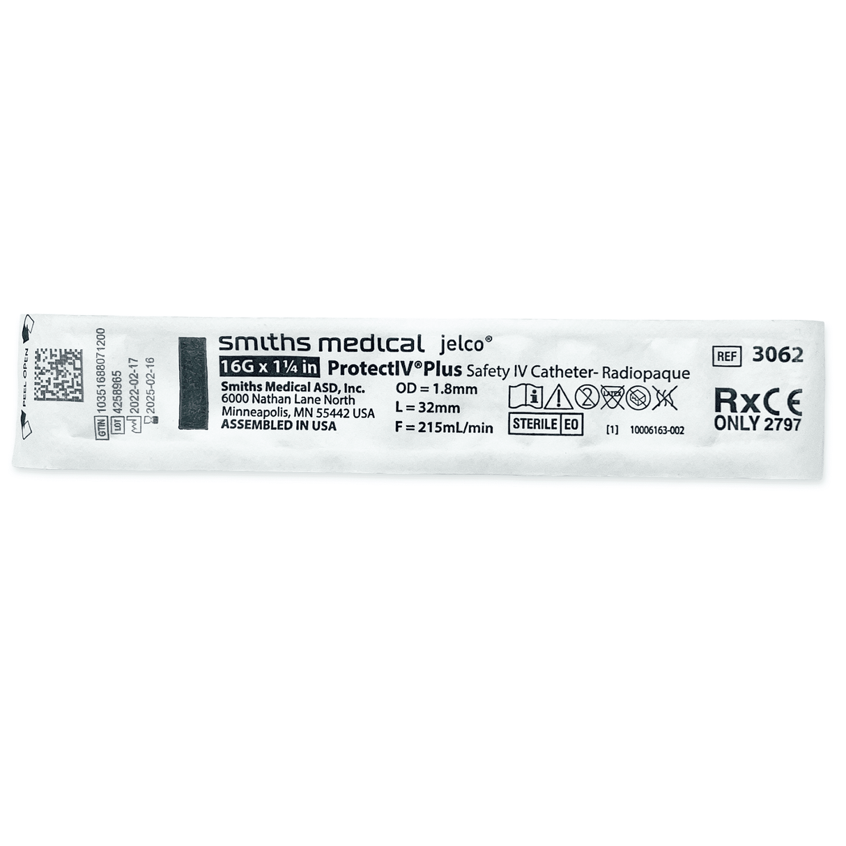 Jelco ProtectIV Plus Safety IV Catheters - Buy Medical Supplies Online Canada