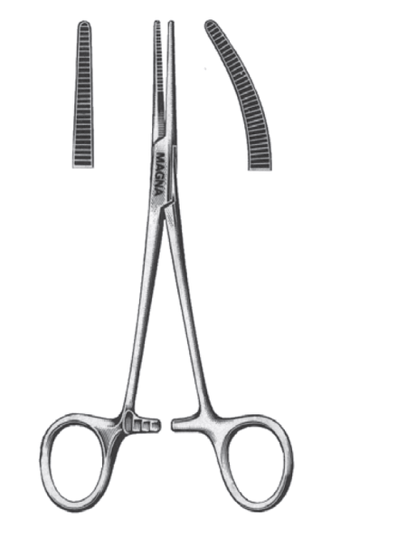 Kelly Forceps Curved 5.5" - Buy Medical Supplies Online Canada