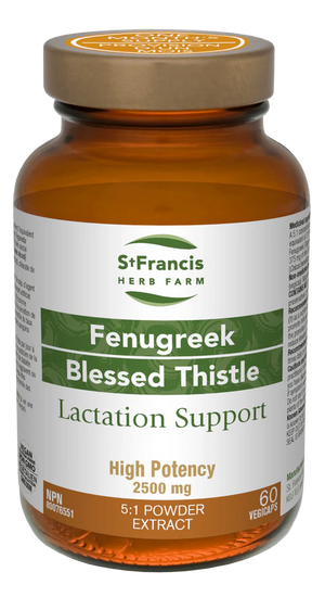 Lactation Support Supplement | Organic Fenugreek & Blessed Thistle