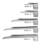 Laryngoscope Blade Miller Straight - FIBER-OPTIC-Medical Devices-Birth Supplies Canada
