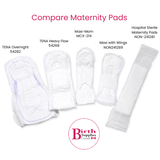 Hospital Sterile Maternity Pads with tails-Postpartum Supplies-Birth Supplies Canada