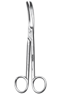Mayo Scissors, Curved 5.5"-Instruments-Birth Supplies Canada