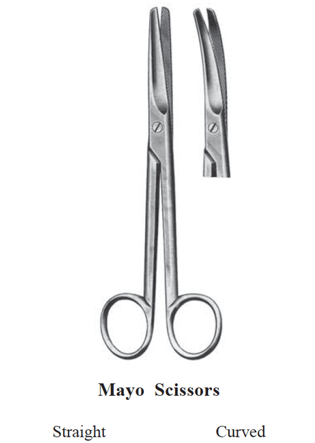 Mayo Scissors – Curved 5.5" - Buy Medical Supplies Online Canada