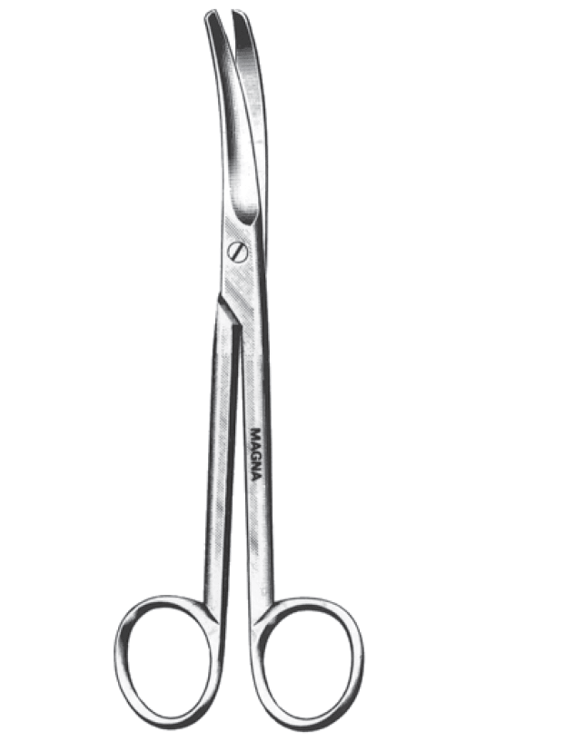 Mayo Scissors – Curved 5.5" - Buy Medical Supplies Online Canada