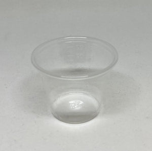 Medicine Cups, Clear Plastic-Paper Products-Birth Supplies Canada