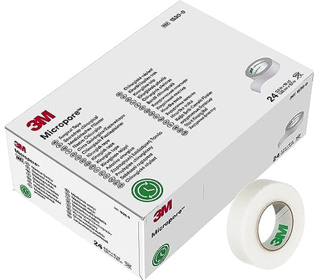 Micropore Paper Tape, White-Gauze & Bandages-Birth Supplies Canada