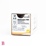 Monocryl Sutures | Absorbable Poliglecaprone 25 with PS - 2 Reverse Cutting Needle - Buy Medical Supplies Online Canada