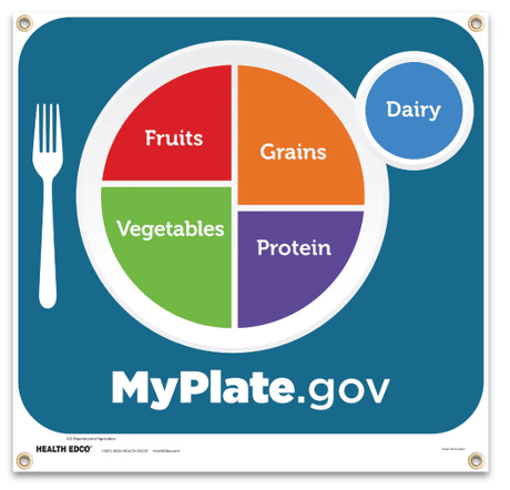 MyPlate Banner | Healthcare Training Model - Buy Medical Supplies Online Canada