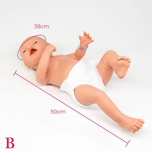 Newborn Doll ~ for teaching Breastfeeding or newborn care-Teaching Aids-Birth Supplies Canada