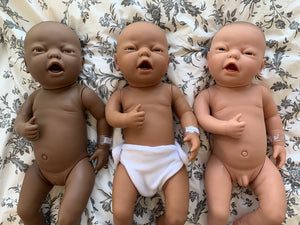 Newborn Doll ~ for teaching Breastfeeding or newborn care-Teaching Aids-Birth Supplies Canada