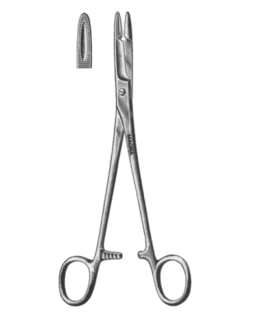 Olsen-Hegar Needle Holder 5.5"