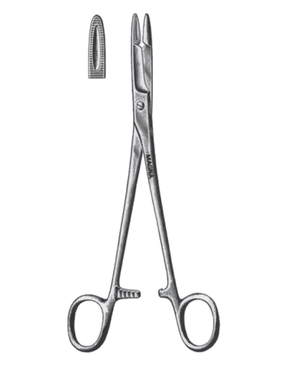 Olsen-Hegar Needle Holder 6.25"-Instruments-Birth Supplies Canada