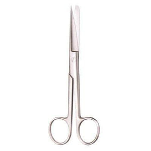 Operating Scissors 4.5" Straight Sh/Bl-Instruments-Birth Supplies Canada