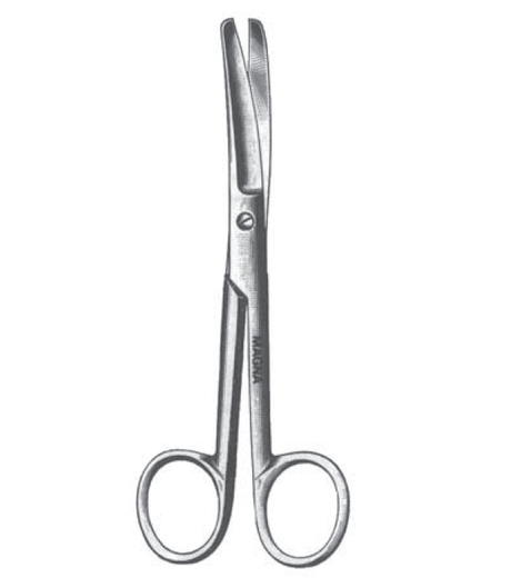 Operating Scissors 5.5" Curved Blunt/Blunt - Buy Medical Supplies Online Canada