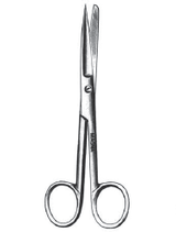 Operating Scissors 5.5" Straight Sh/Bl | Reusable-Medical Instruments-Birth Supplies Canada