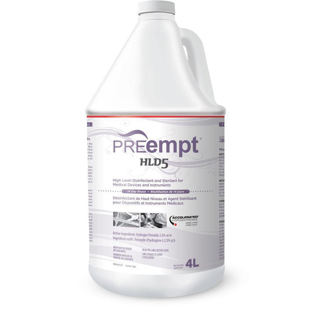 PREempt HLD5 – High - Level Disinfectant & Sterilant - Buy Medical Supplies Online Canada