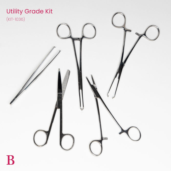 Perineal Suture Instrument Kit | Utility & MAGNA® Surgical Grade Options