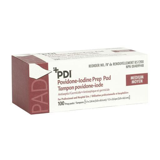Iodine Prep Pads – Antiseptic, Single - Use, Sterile - Buy Medical Supplies Online Canada