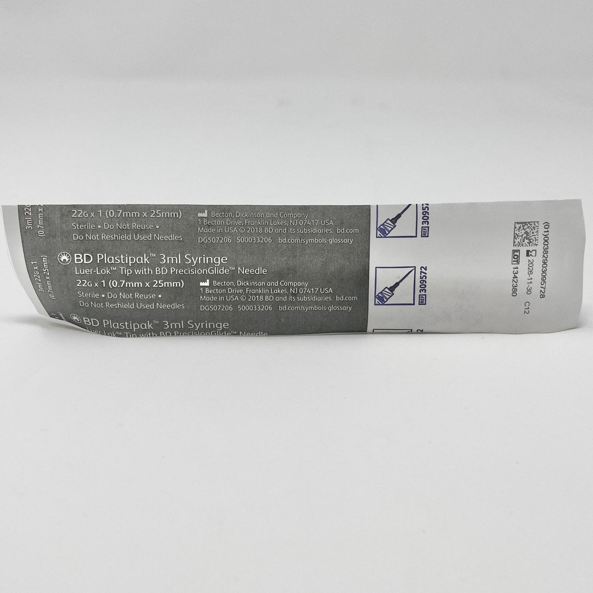 PrecisionGlide Needle with Luer-Lok Syringe - 3ml-Medical Devices-Birth Supplies Canada