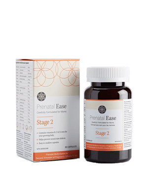 Prenatal Ease ~ Second Trimester Vitamins-Supplements-Birth Supplies Canada