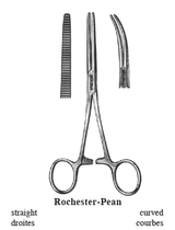Rochester - Pean Forceps – Curved 5.5" - Buy Medical Supplies Online Canada
