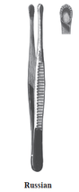 Russian Tissue Forceps, 8"-Instruments-Birth Supplies Canada