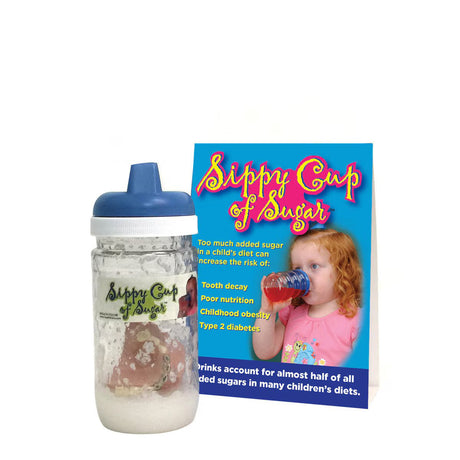 Sippy Cup of Sugar™ Display | Healthcare Training Model - Buy Medical Supplies Online Canada