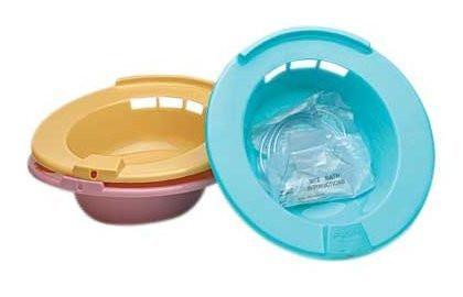 Sitz Bath Kit – Over - the - Toilet Basin with Bag & Tubing - Buy Medical Supplies Online Canada
