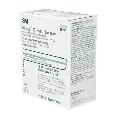 SoluPrep™ 2% Chlorhexidine Swab Sticks – Antiseptic Skin Prep - Buy Medical Supplies Online Canada