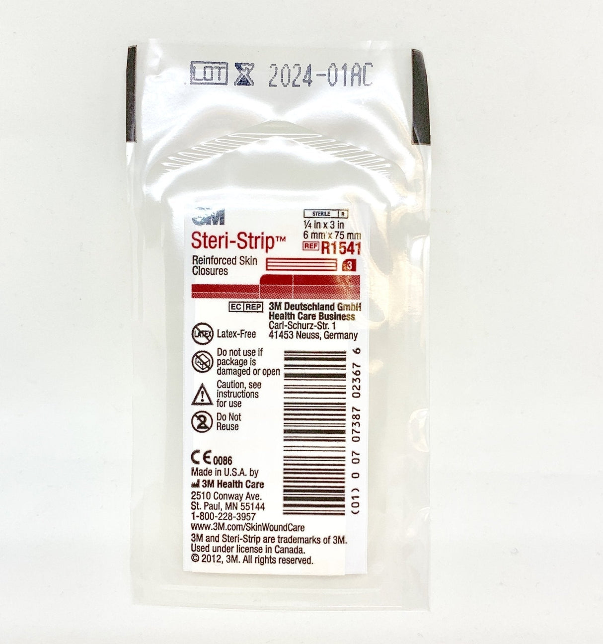 3M Steri - Strip Reinforced Adhesive Skin Closures - Buy Medical Supplies Online Canada