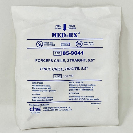 Crile Forceps, Curved 5.25" – Sterile, Disposable - Buy Medical Supplies Online Canada
