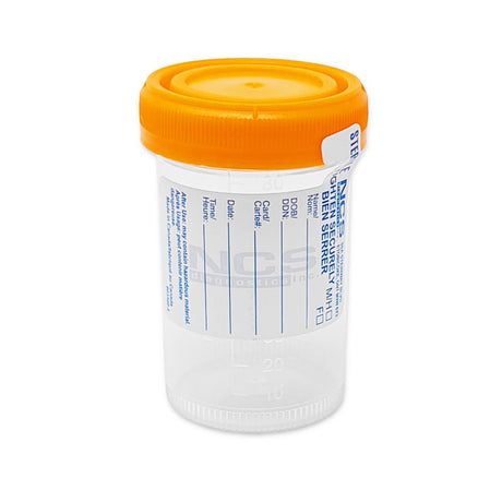 Specimen Containers – Sterile, Screw - Cap with ID Label - Buy Medical Supplies Online Canada